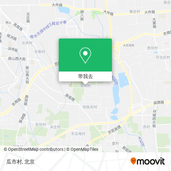 瓜市村地图
