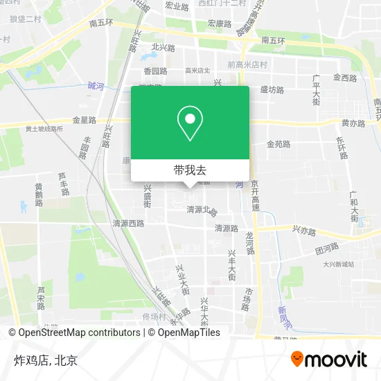 炸鸡店地图