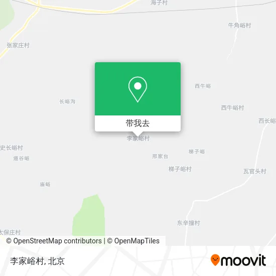 李家峪村地图