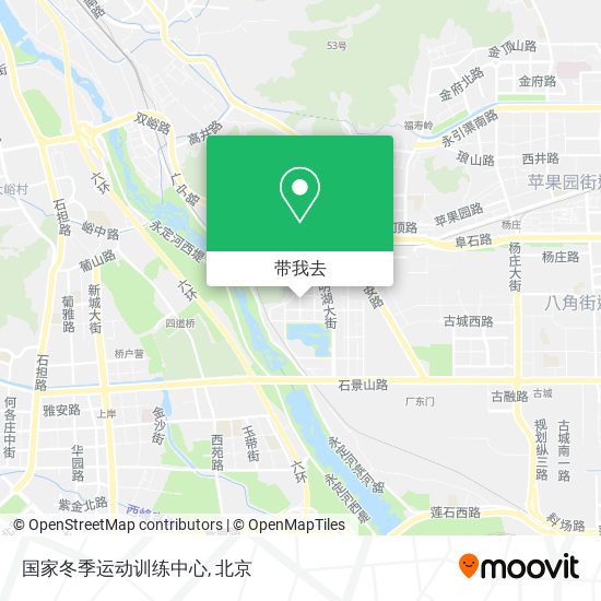 国家冬季运动训练中心地图