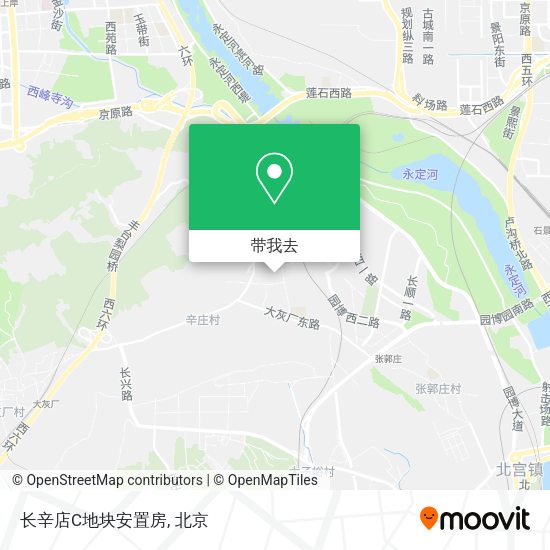 长辛店C地块安置房地图
