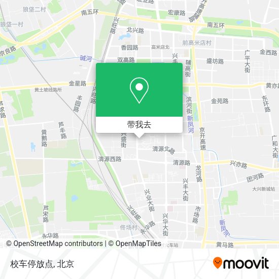 校车停放点地图