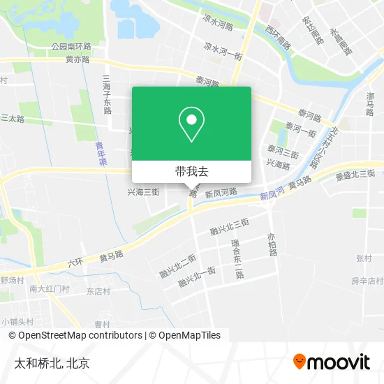 太和桥北地图