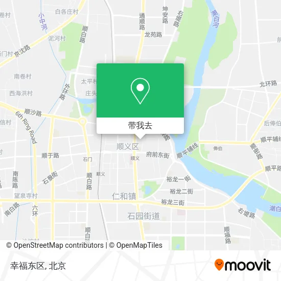 幸福东区地图