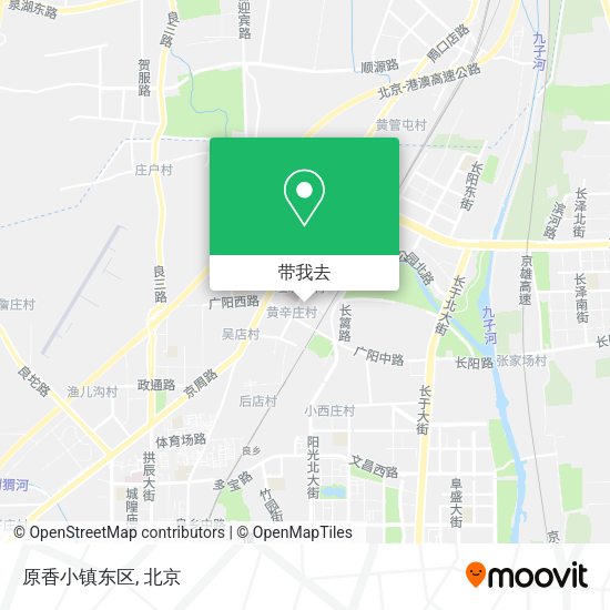 原香小镇东区地图