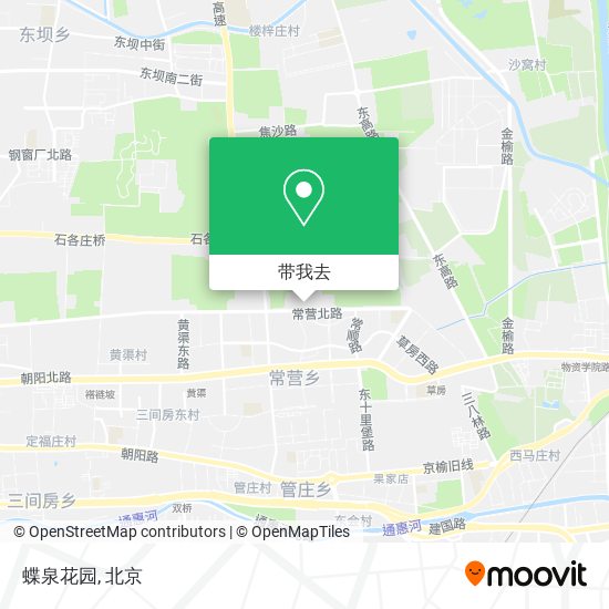 蝶泉花园地图