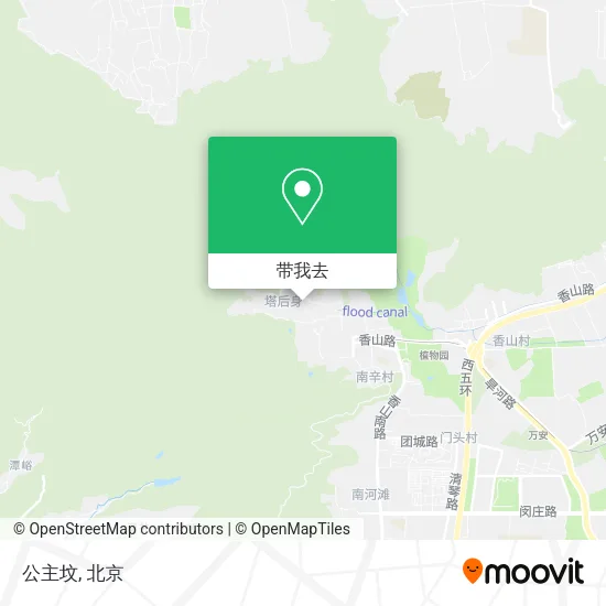 公主坟地图