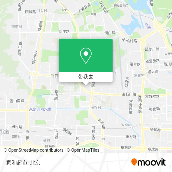 家和超市地图