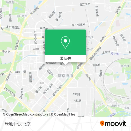 绿地中心地图