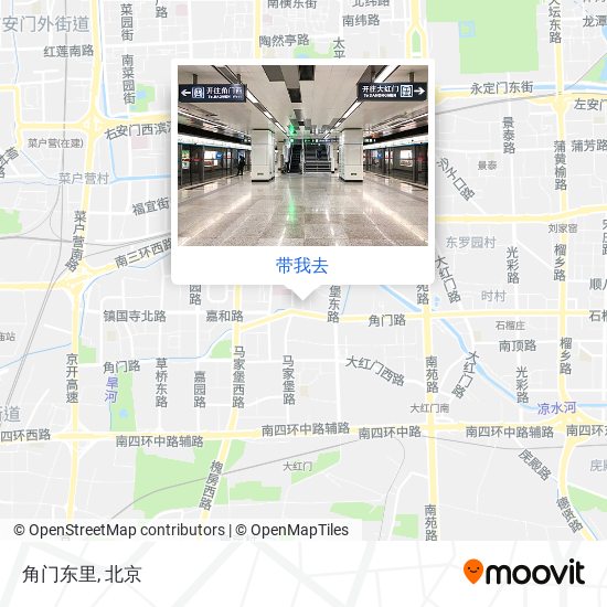 角门东里地图