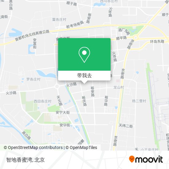 智地香蜜湾地图