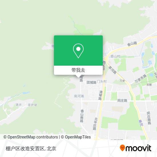 棚户区改造安置区地图