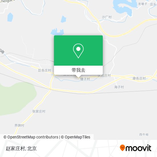赵家庄村地图