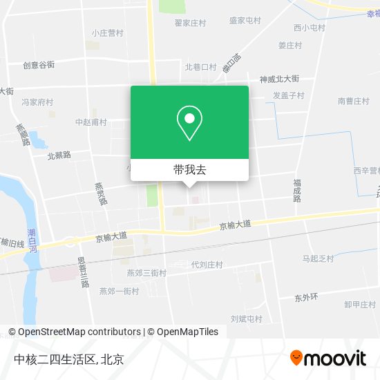 中核二四生活区地图