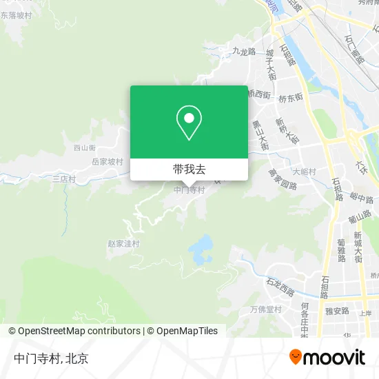 中门寺村地图