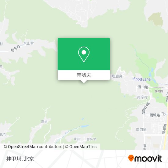 挂甲塔地图