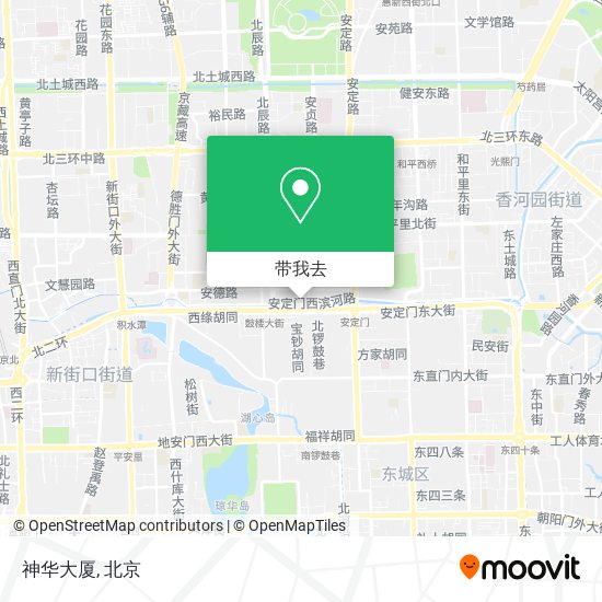 神华大厦地图