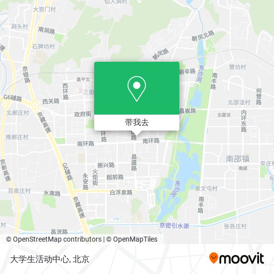 大学生活动中心地图
