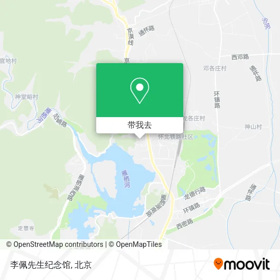 李佩先生纪念馆地图