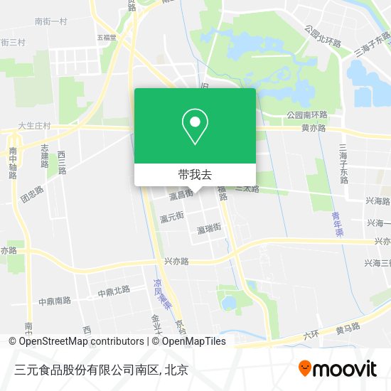 三元食品股份有限公司南区地图