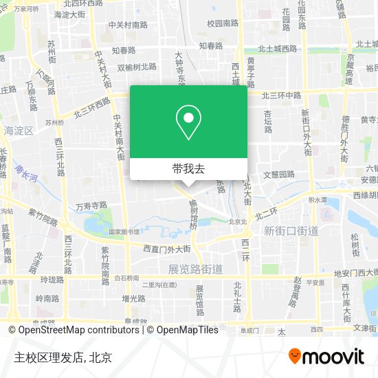 主校区理发店地图
