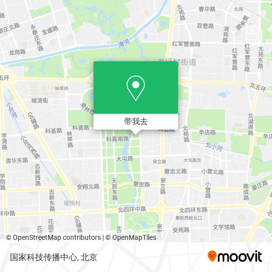 国家科技传播中心地图