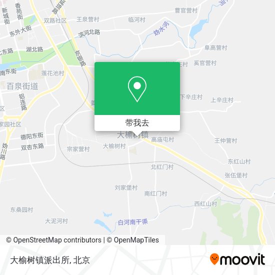 大榆树镇派出所地图