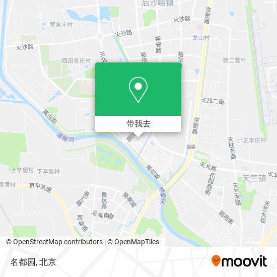 名都园地图