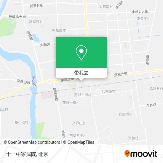 十一中家属院地图