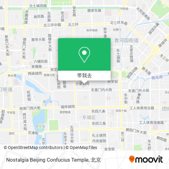 Nostalgia Beijing Confucius Temple地图