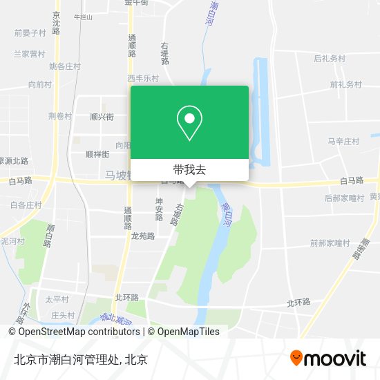 北京市潮白河管理处地图