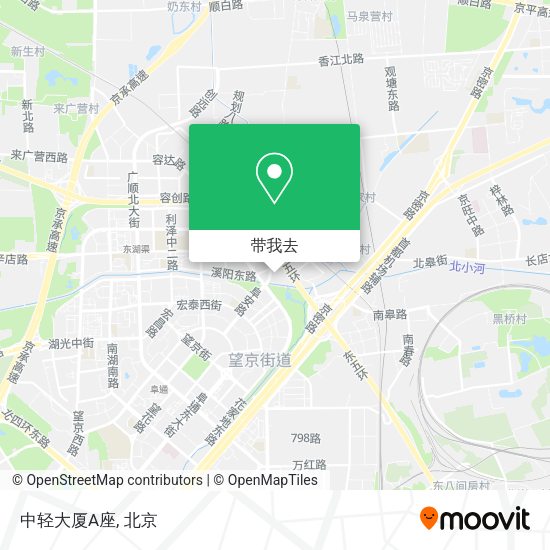 中轻大厦A座地图