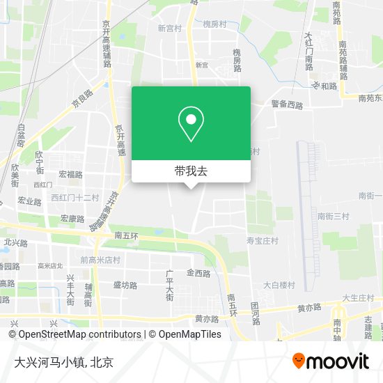 大兴河马小镇地图