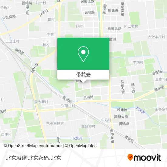 北京城建·北京密码地图