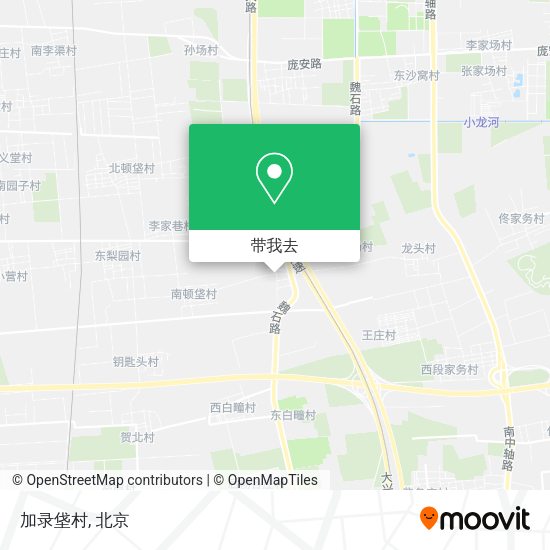 加录垡村地图