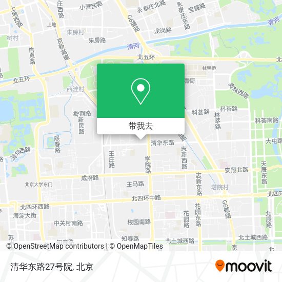 清华东路27号院地图