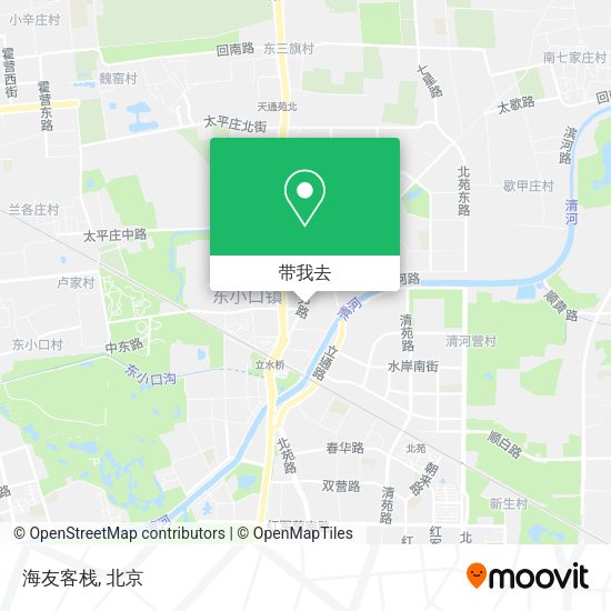 海友客栈地图