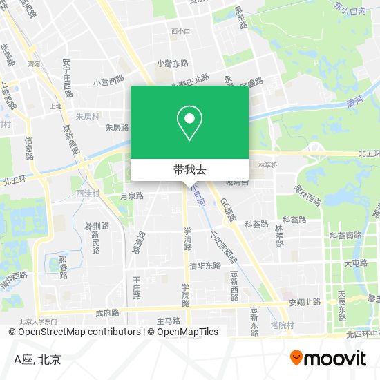 A座地图