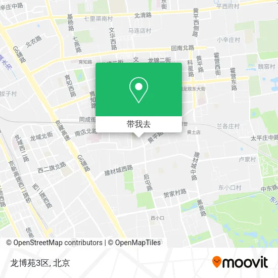 龙博苑3区地图