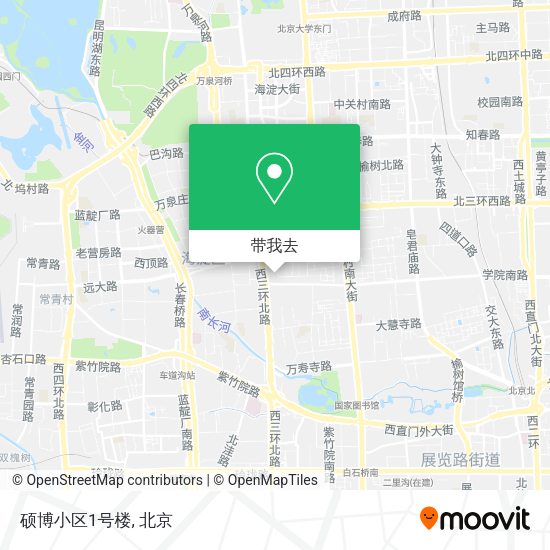硕博小区1号楼地图