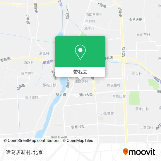 诸葛店新村地图