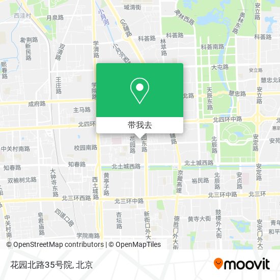 花园北路35号院地图