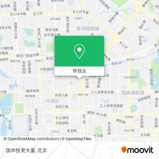 国华投资大厦地图