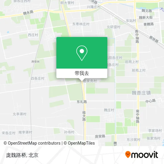 庞魏路桥地图
