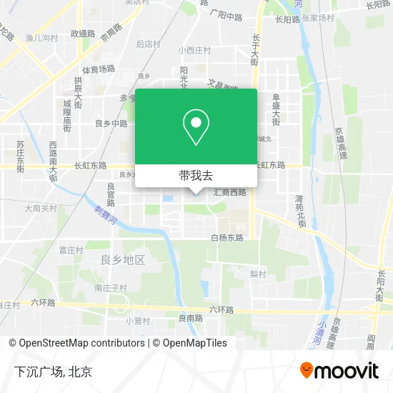 下沉广场地图