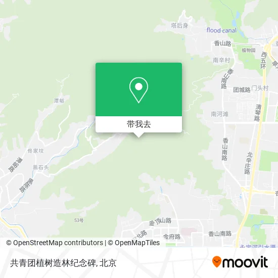 共青团植树造林纪念碑地图