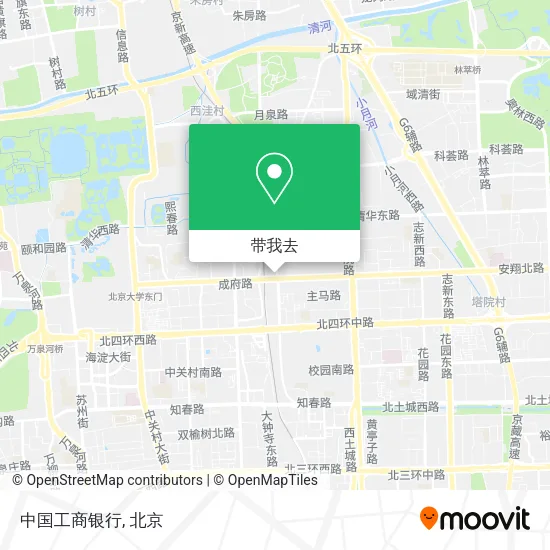 中国工商银行地图