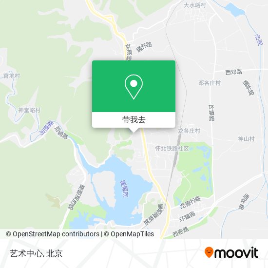 艺术中心地图