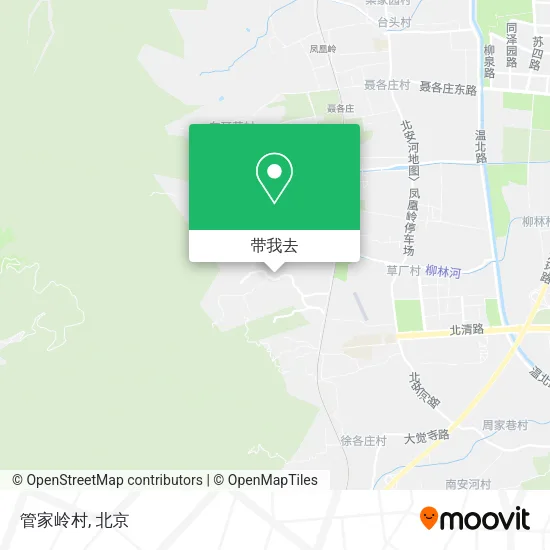 管家岭村地图