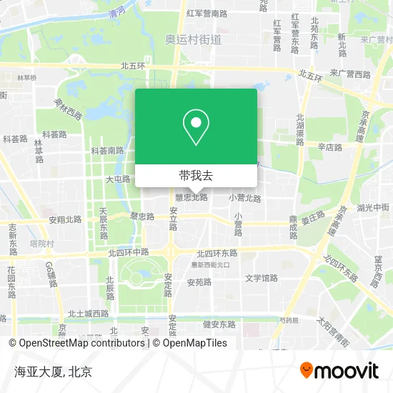 海亚大厦地图